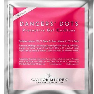 Gaynor Minden SA-T-134-20 Pink Dancers' Dots Protective Gel Cushions Pack